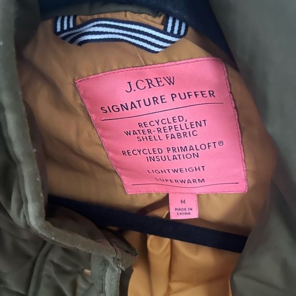 J.Crew Lightweight Puffer Coat - Picture 3 of 3